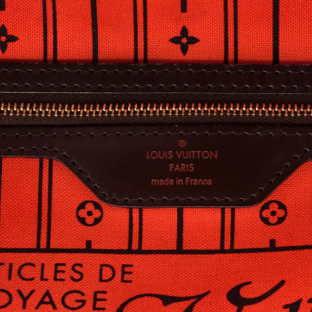 Louis Vuitton Neverfull Tote Damier Mm #239345L17B - Picture 8 of 9
